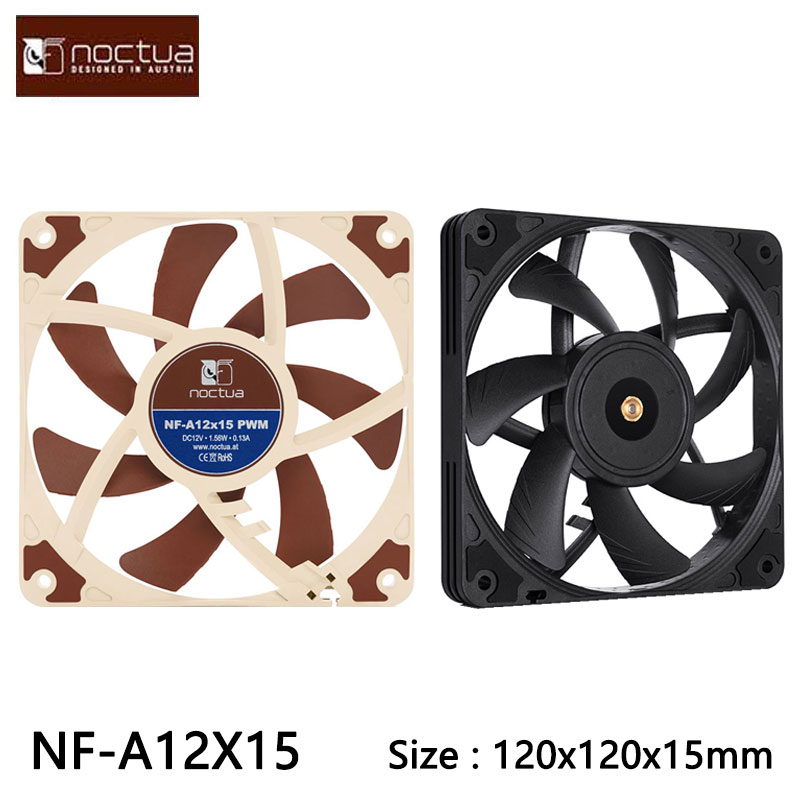 Case Fan Controller - Ventilateur de châssis Noctua NF-A12x15 120X120X15mm,