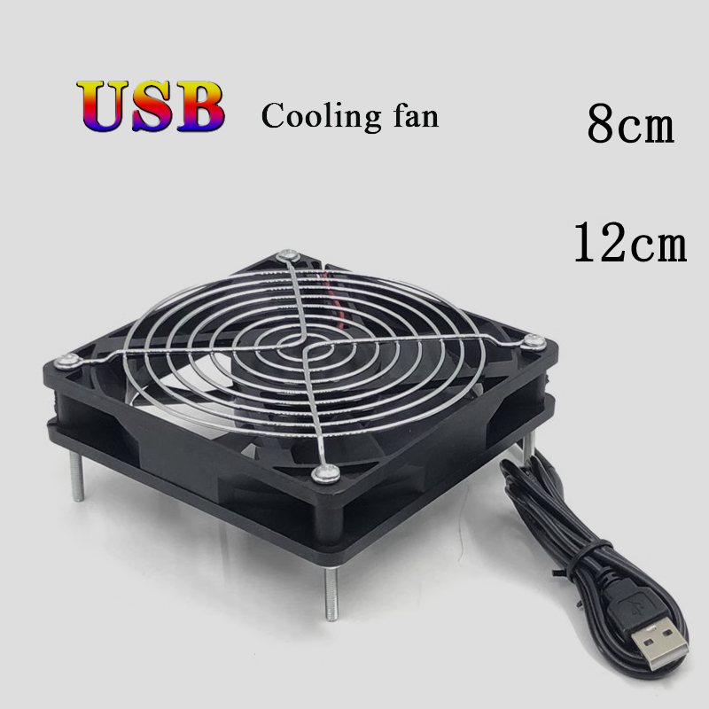 Pc Chassis - Ventilateur de boîtier d'ordinateur alimenté par