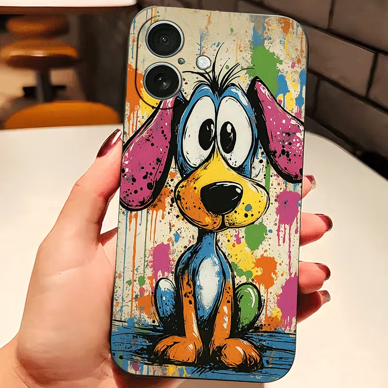 Mini Pc Case - Coque de téléphone en TPU anti-chute