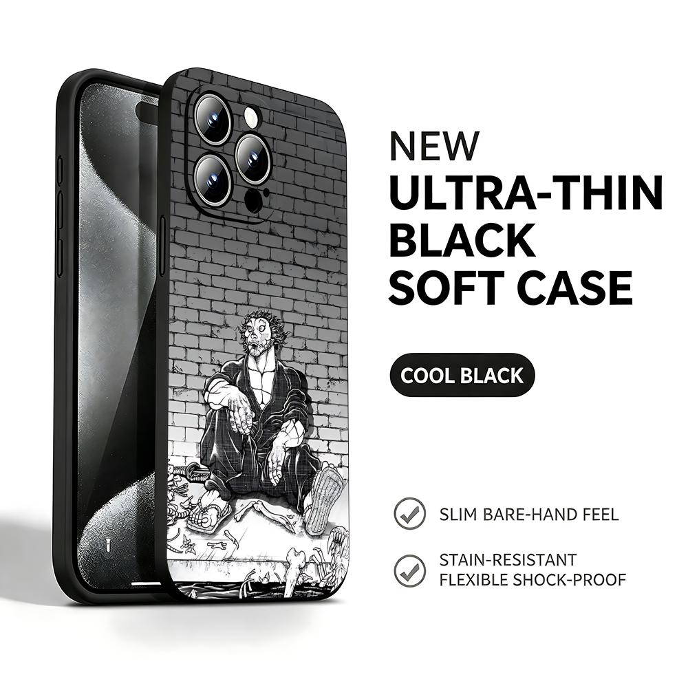 Mini Pc Case - Coque de téléphone Hot Anime Baki-Dou