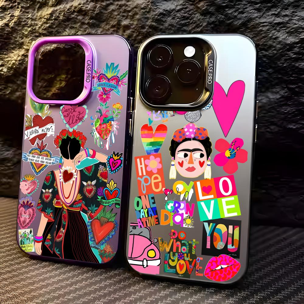 Matte Pc Case - Coque de téléphone design Frida Kahlo