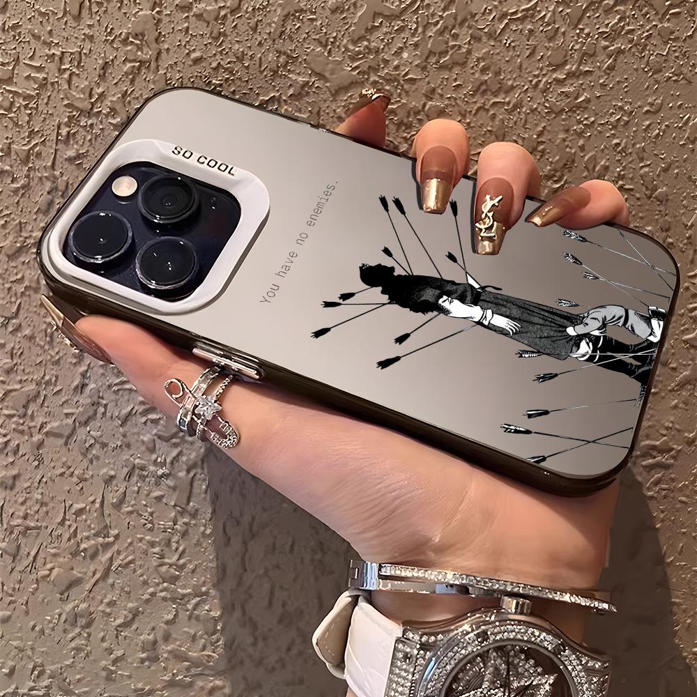 Coque de téléphone antichoc V- - Matte Pc Case avis et prix