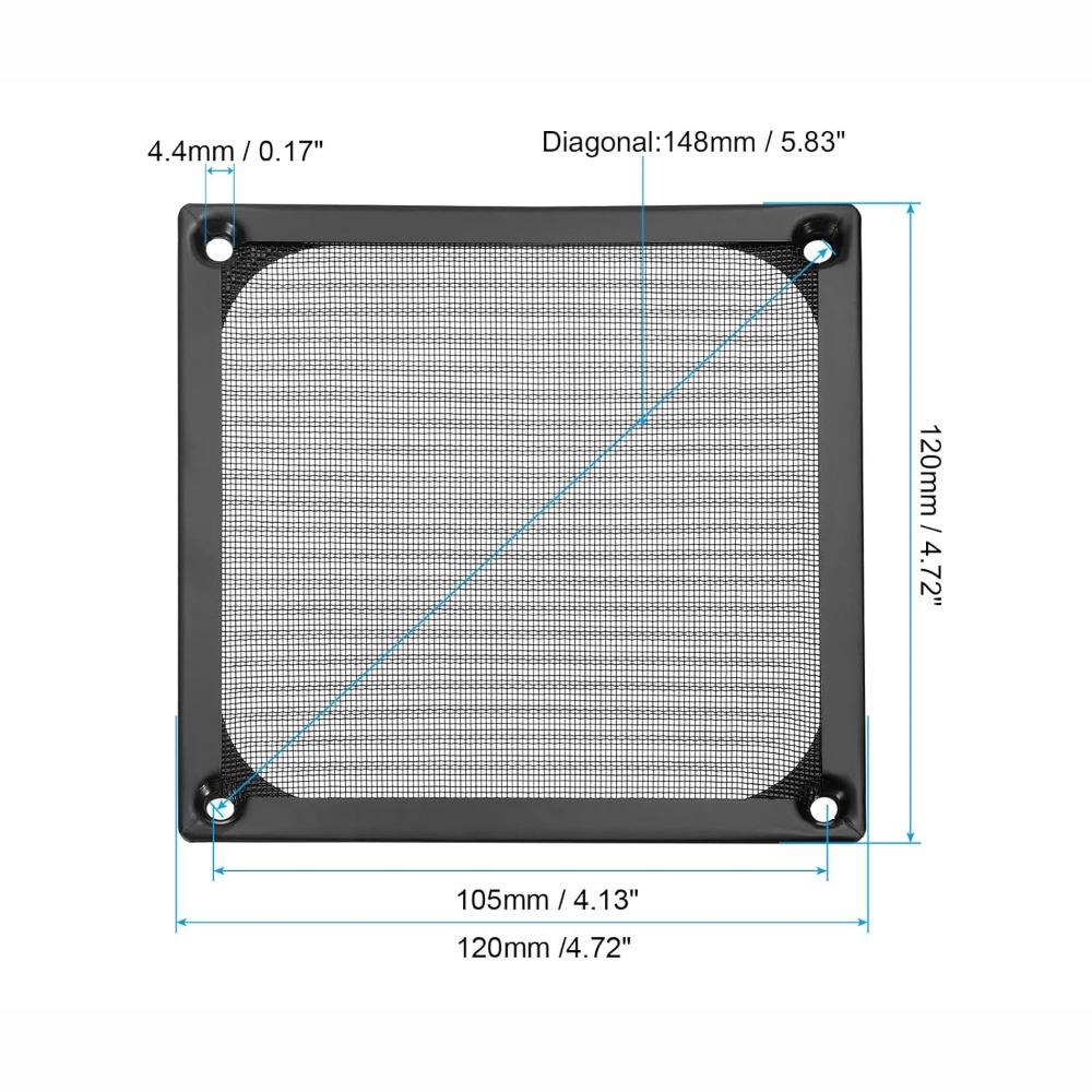 Grilles de protection en maill - Dust Filter Pc avis et prix