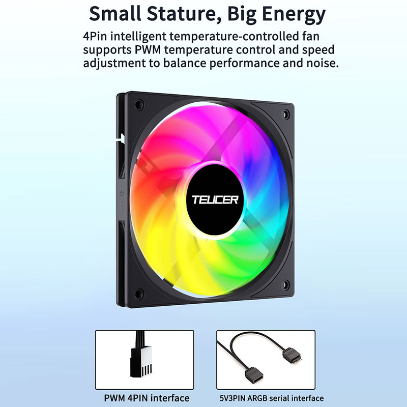 Teucer 120mm ventilateur de bo - Pc Chassis avis et prix