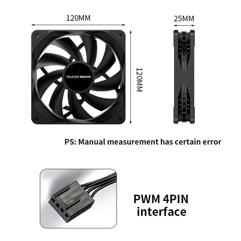 Teucer 12 cm châssis ventilate - Case Fan Controller avis et prix