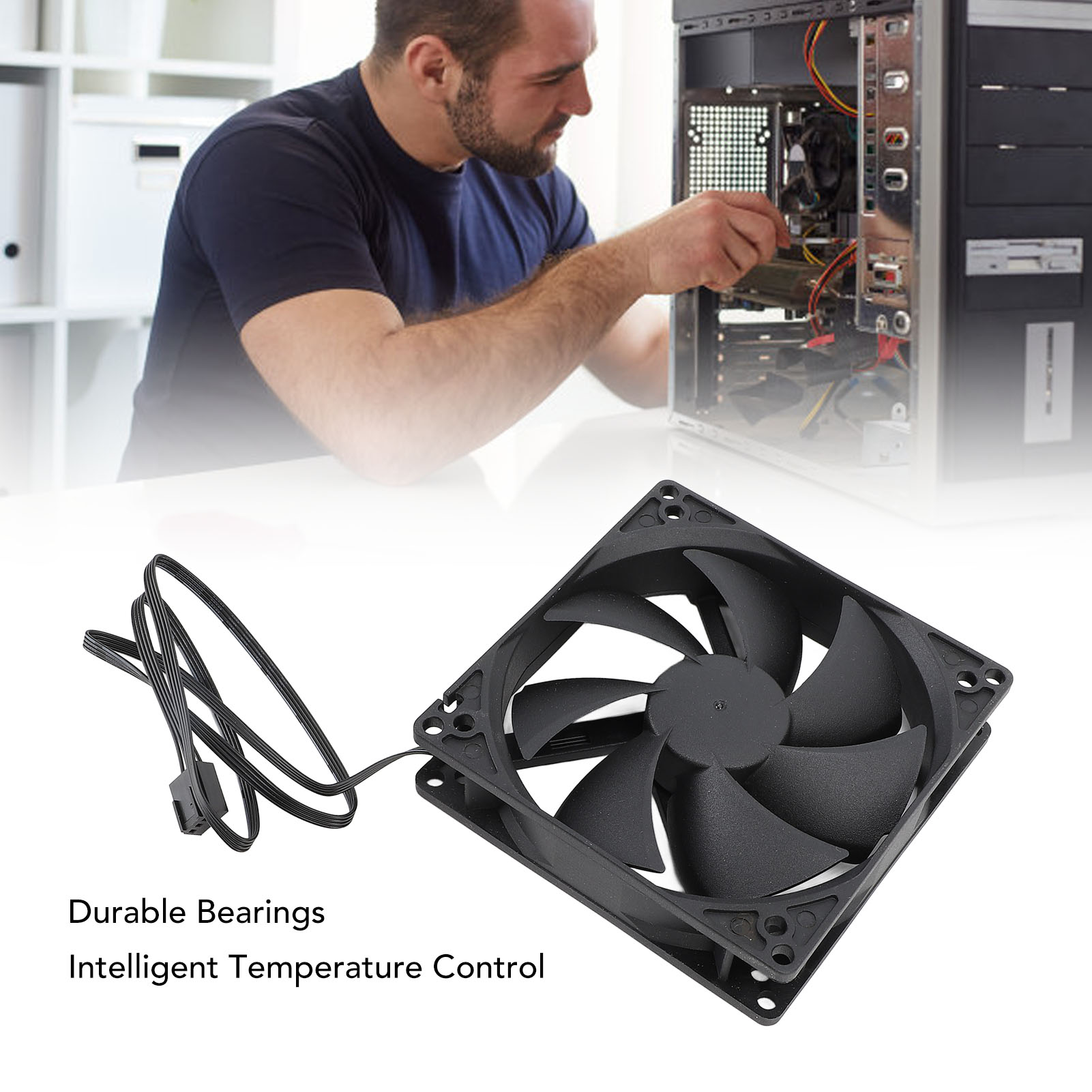 100mm PC PWM ventilateur de bo - Case Fan Controller avis et prix
