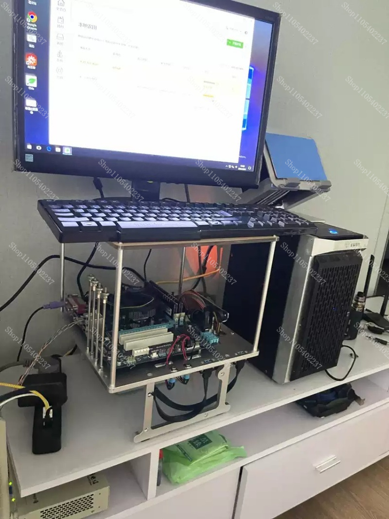Banc d'essai PC à châssis ouve - Aluminum Open Frame Test Bench Water Cooling avis et prix