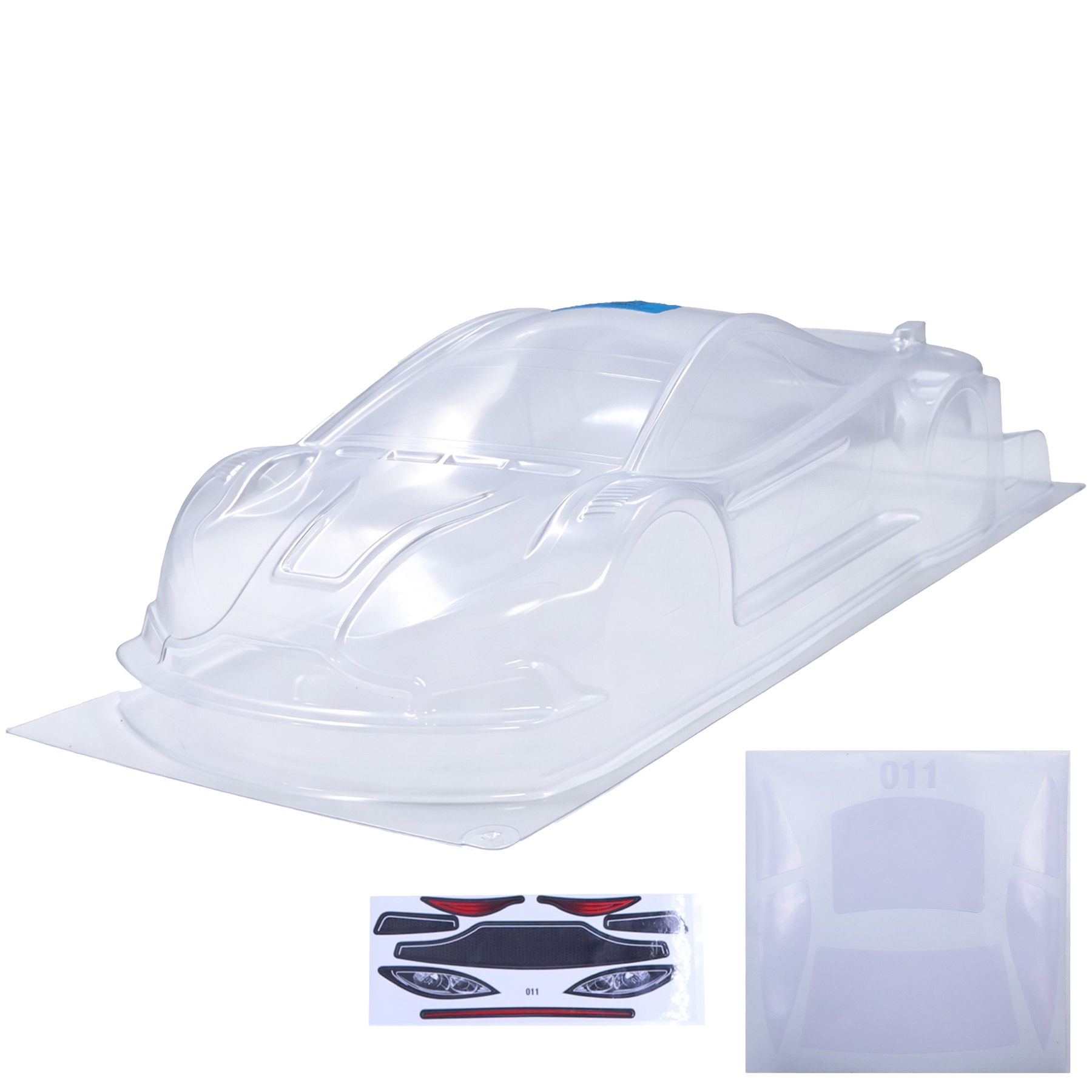 1/10 RC, carrosserie transpare - Pc Chassis avis et prix
