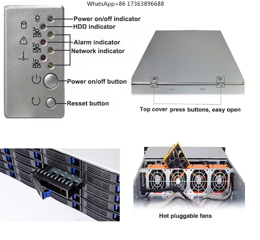 Boîtier de serveur 4U pour mon - Case Fans avis et prix